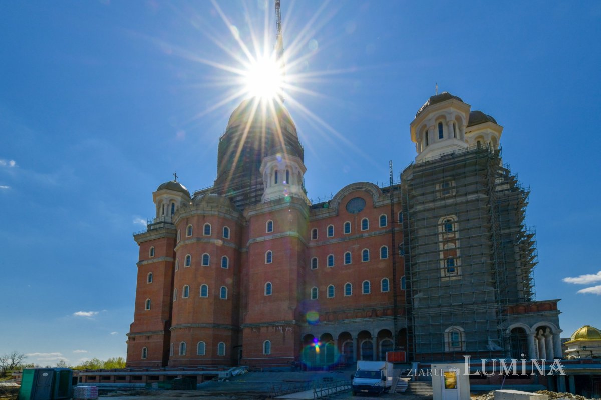 Progresul șantierului Catedralei Naționale în apropierea sărbătorilor pascale 210389