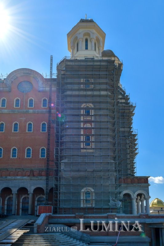 Progresul șantierului Catedralei Naționale în apropierea sărbătorilor pascale 210391