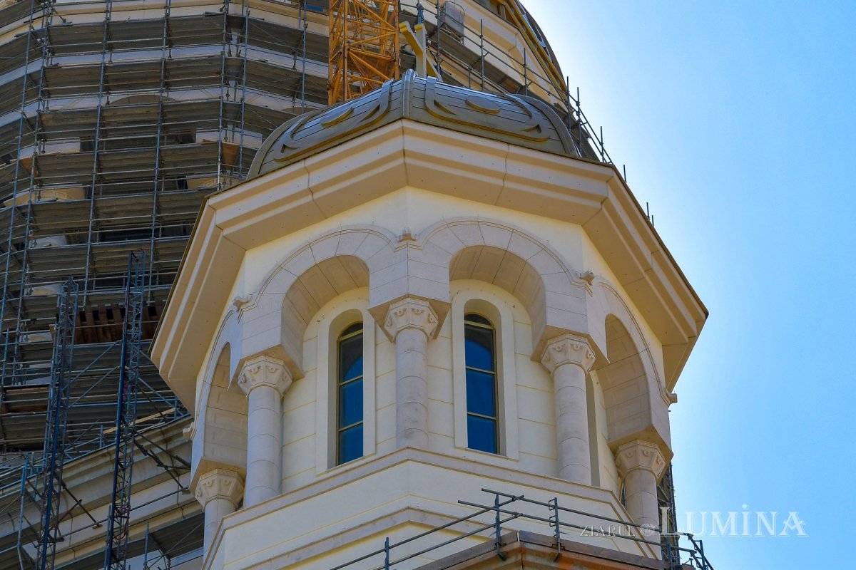 Progresul șantierului Catedralei Naționale în apropierea sărbătorilor pascale 210392