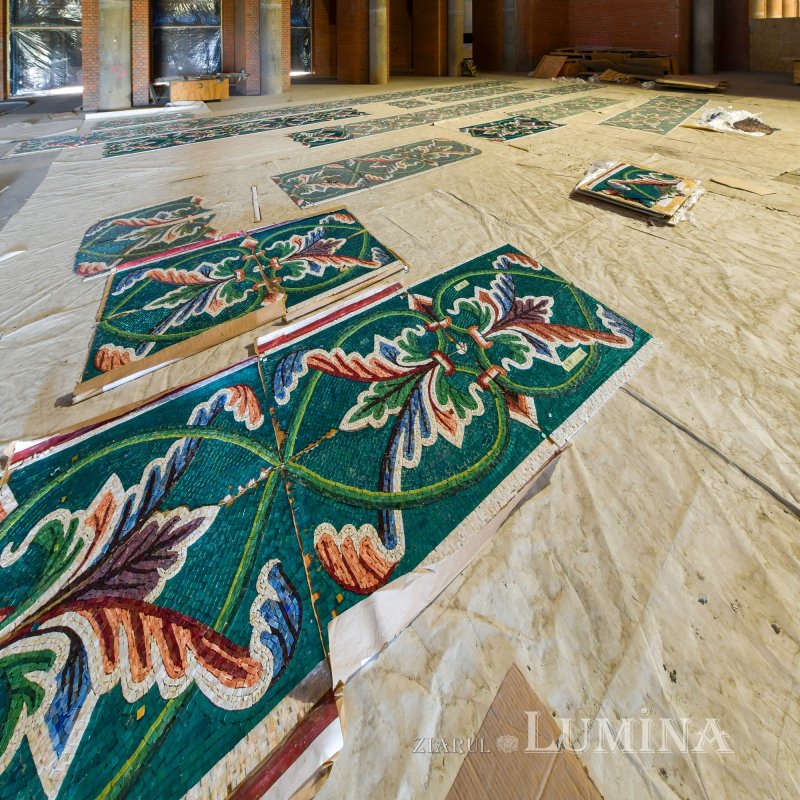 Progresul șantierului Catedralei Naționale în apropierea sărbătorilor pascale 210401