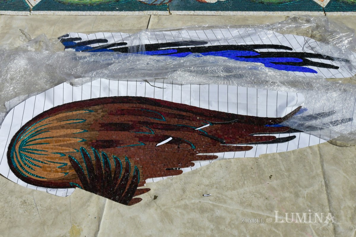 Progresul șantierului Catedralei Naționale în apropierea sărbătorilor pascale 210403