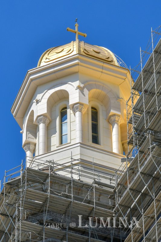 Progresul șantierului Catedralei Naționale în apropierea sărbătorilor pascale 210406