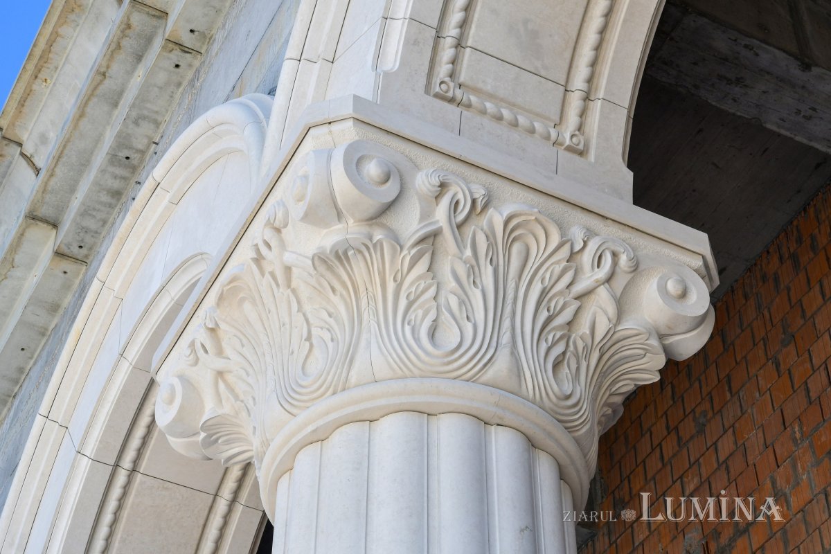 Progresul șantierului Catedralei Naționale în apropierea sărbătorilor pascale 210409