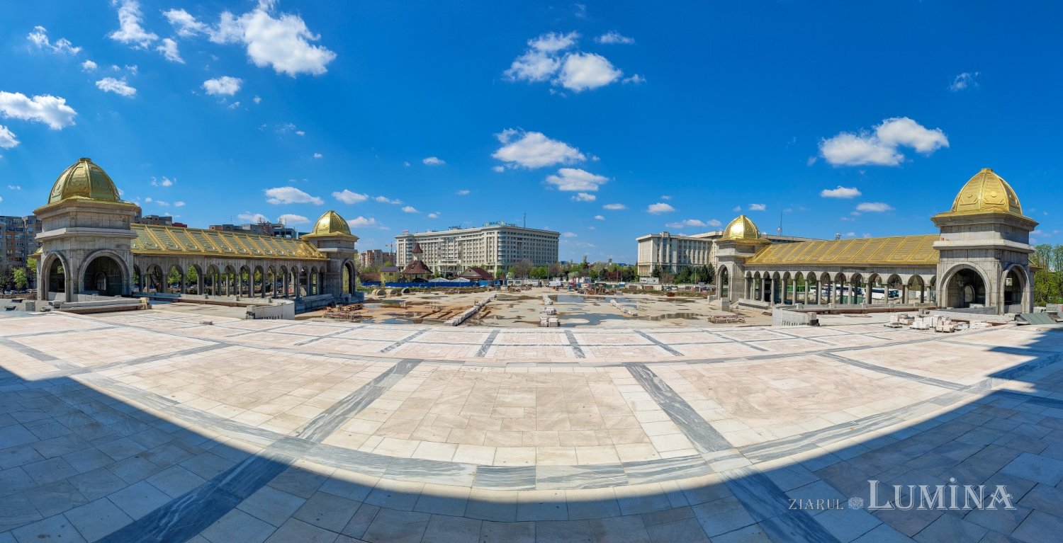 Progresul șantierului Catedralei Naționale în apropierea sărbătorilor pascale 210422