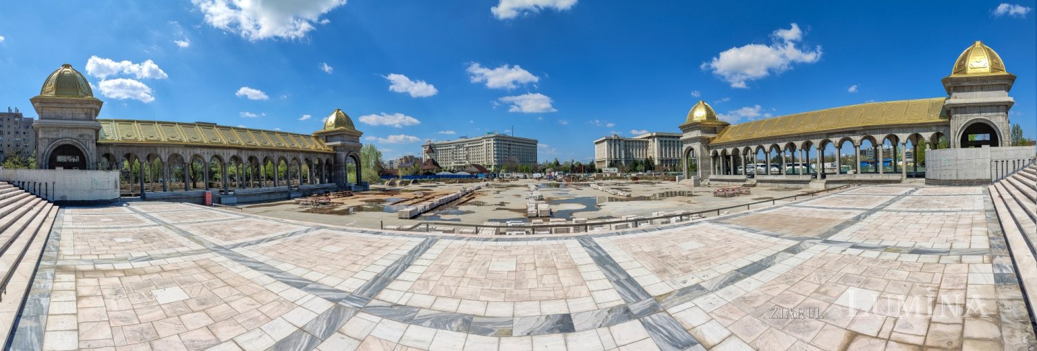 Progresul șantierului Catedralei Naționale în apropierea sărbătorilor pascale 210425