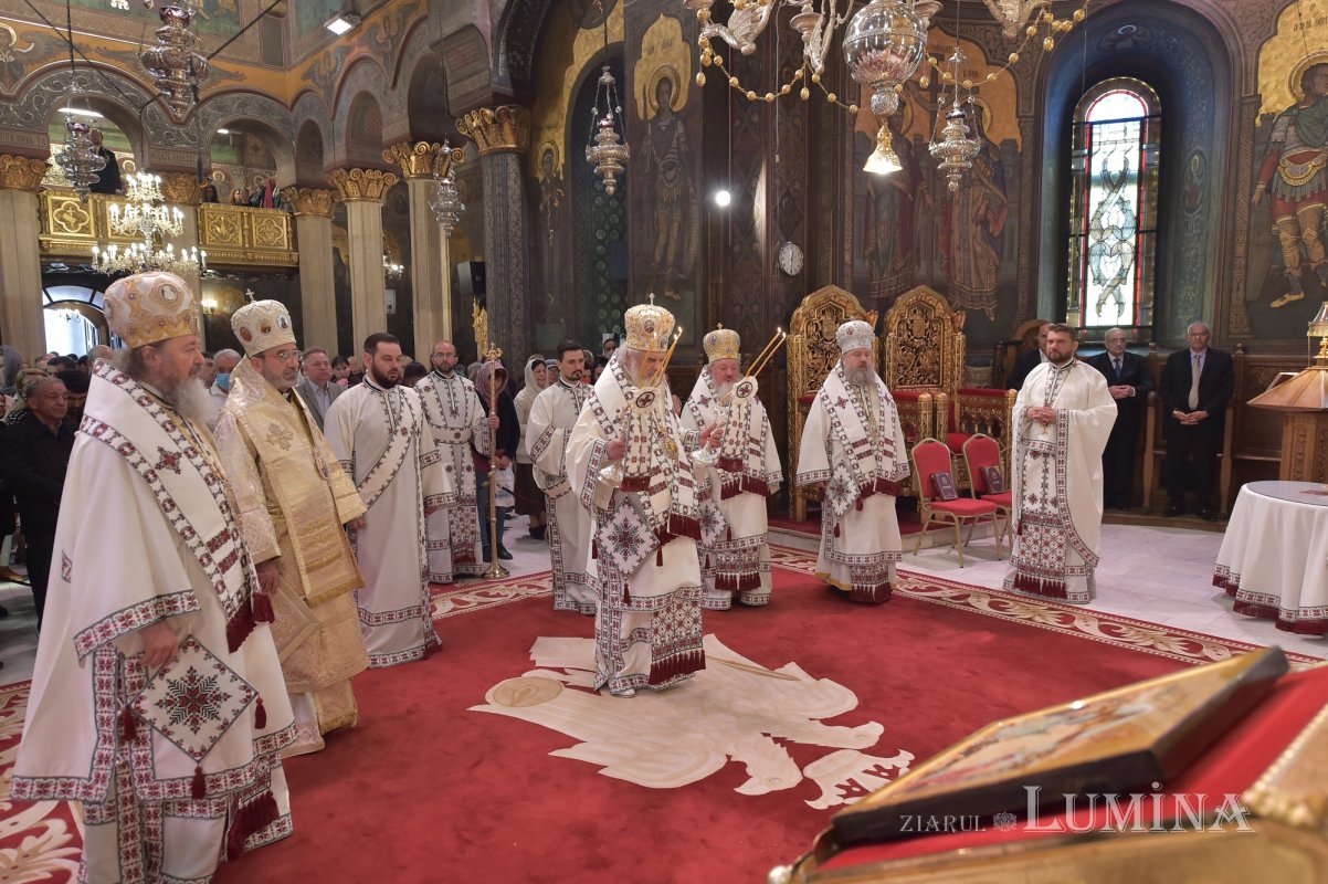 Vecernia din prima zi de Paști la Catedrala Patriarhală 211094