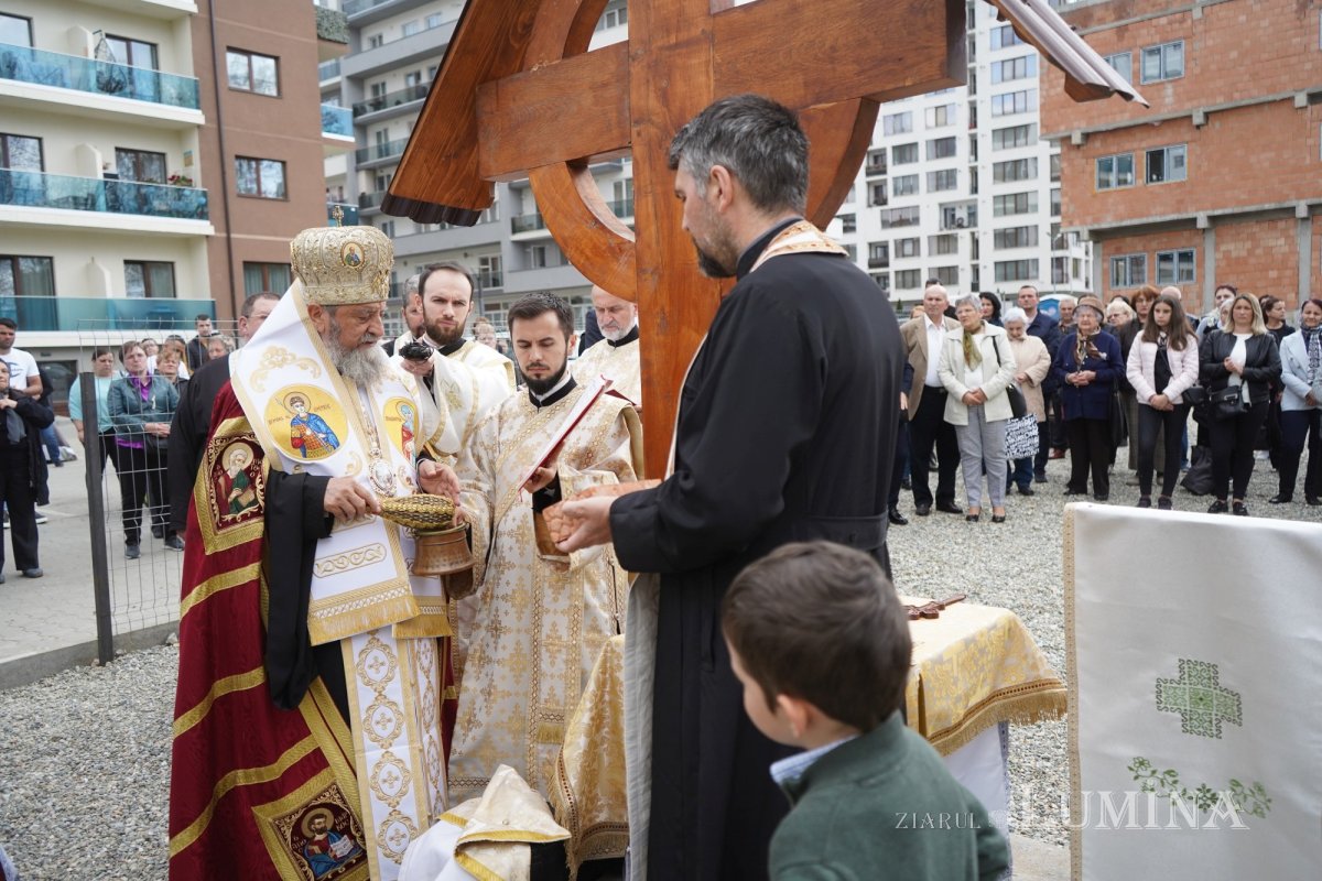 Piatră de temelie pentru o nouă biserică în Şelimbăr, judeţul Sibiu 212158