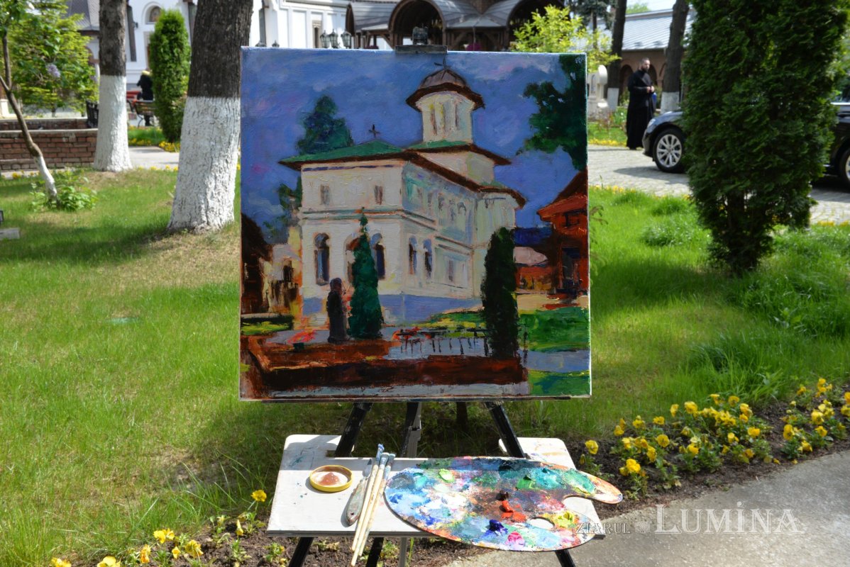 Artiști plastici din România și Republica Moldova la Mănăstirea Plumbuita 212531