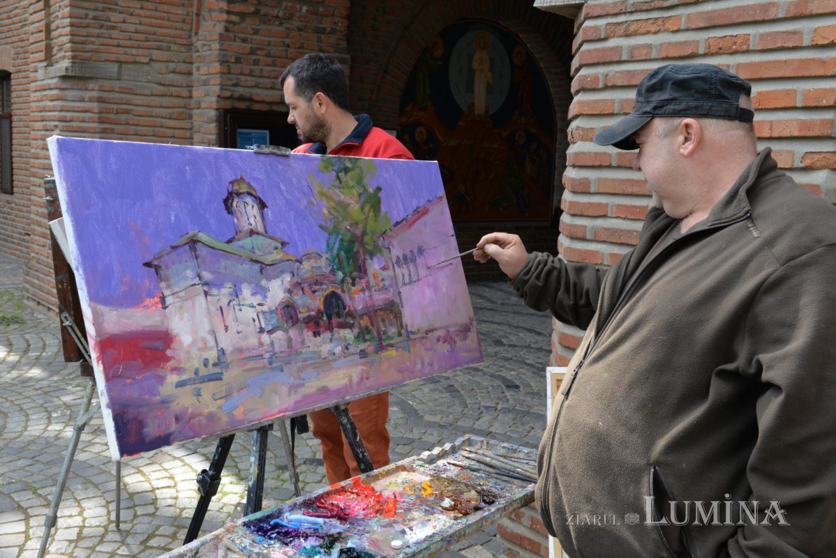 Artiști plastici din România și Republica Moldova la Mănăstirea Plumbuita 212534