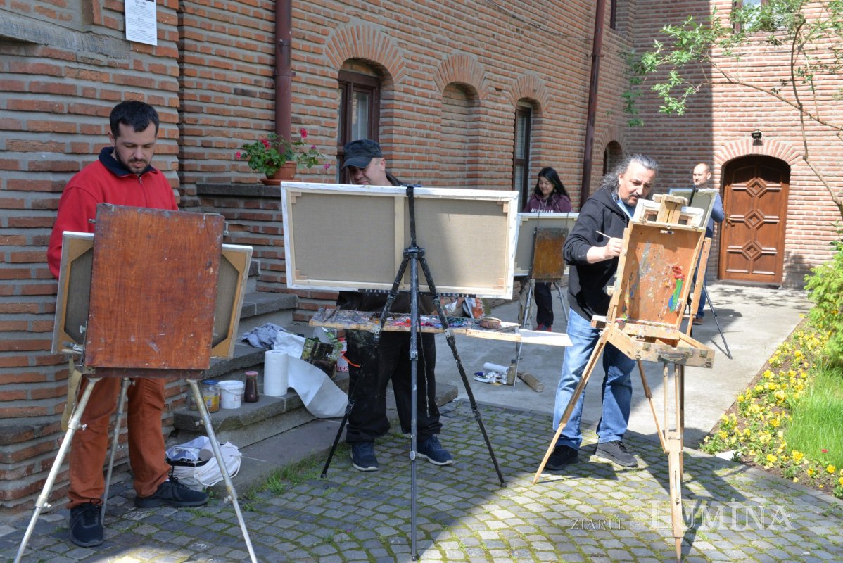 Artiști plastici din România și Republica Moldova la Mănăstirea Plumbuita 212541