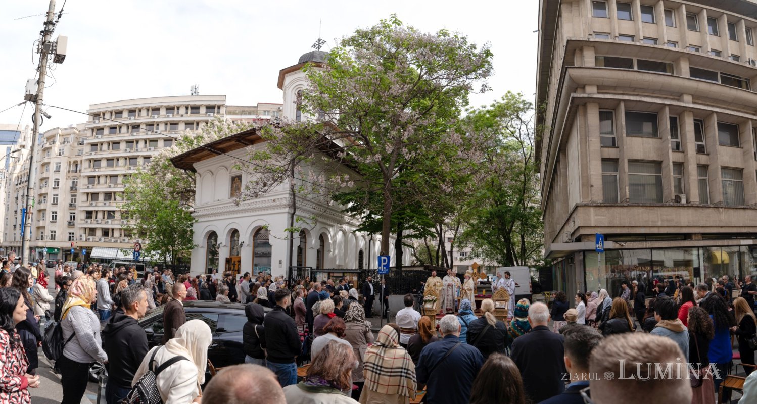Sărbătoare la Biserica „Sfântul Nicolae”-Dintr-o zi din Bucureşti 213116