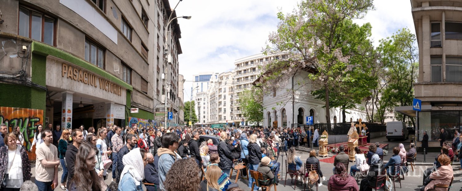 Sărbătoare la Biserica „Sfântul Nicolae”-Dintr-o zi din Bucureşti 213156