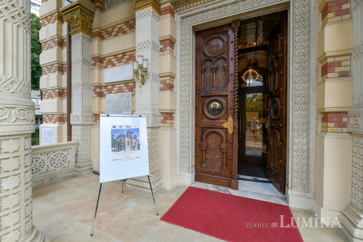 Final de proiect de restaurare la Biserica Domnița Bălașa din București 218847