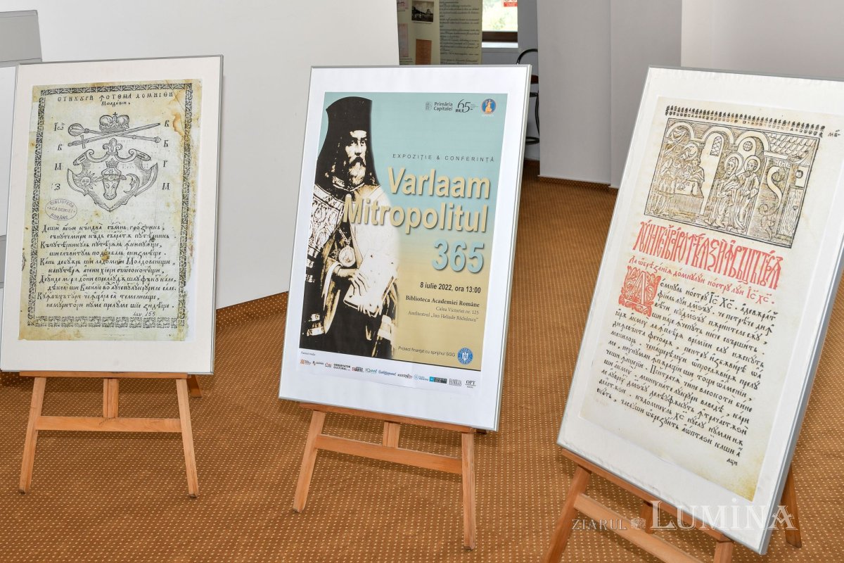 Eveniment academic dedicat Sfântului Ierarh Varlaam, Mitropolitul Moldovei 219848