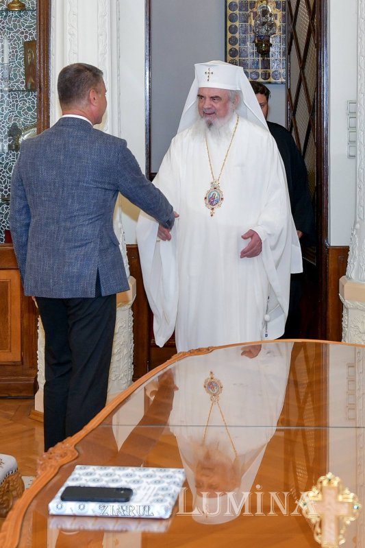 Vizita ambasadorului statului Israel la Patriarhia Română 220902