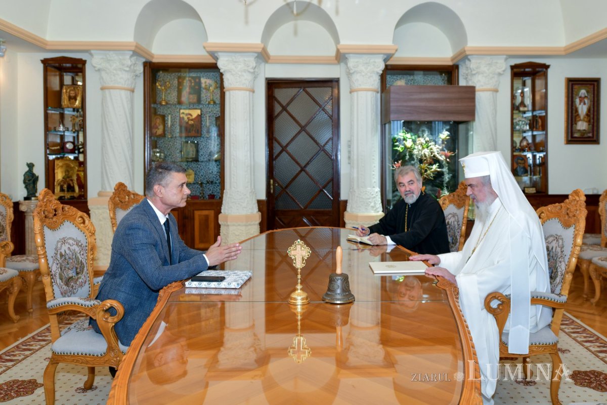 Vizita ambasadorului statului Israel la Patriarhia Română 220909