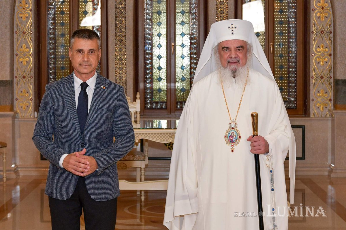 Vizita ambasadorului statului Israel la Patriarhia Română 220914