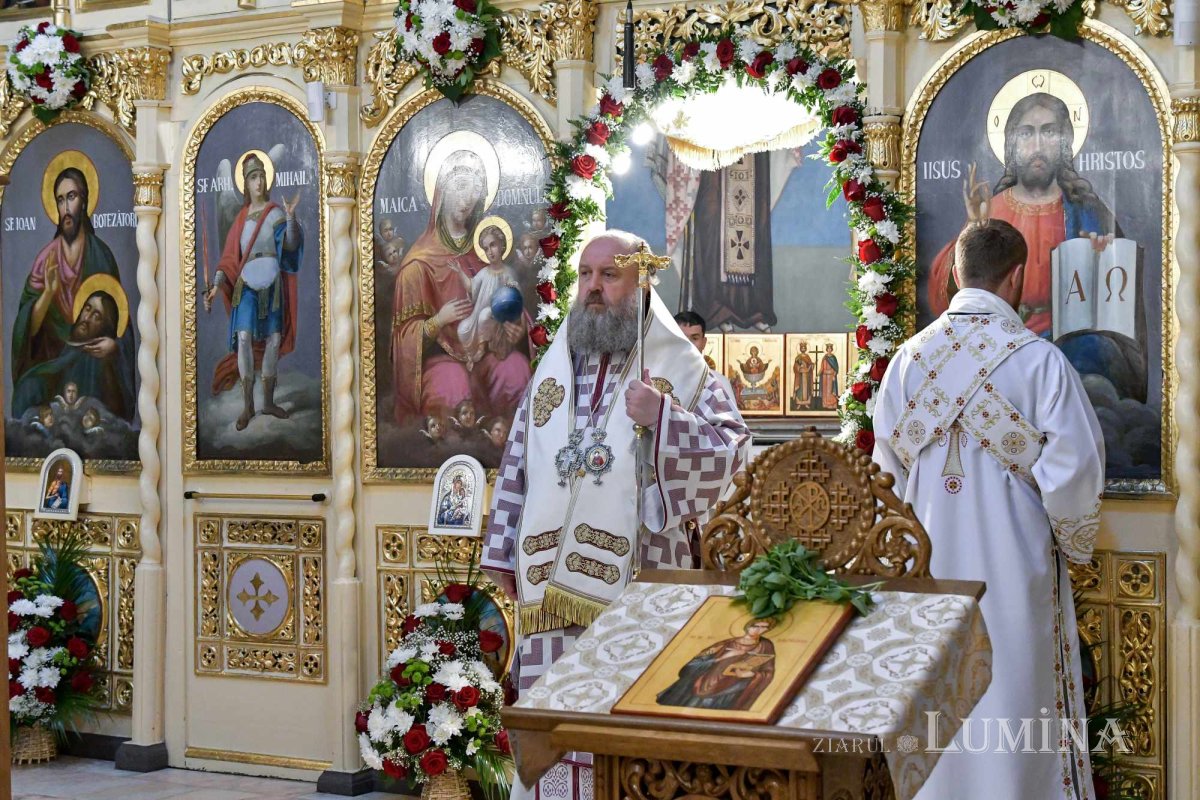 Prinos adus Tămăduitorului Pantelimon în orașul său din Ilfov 221694