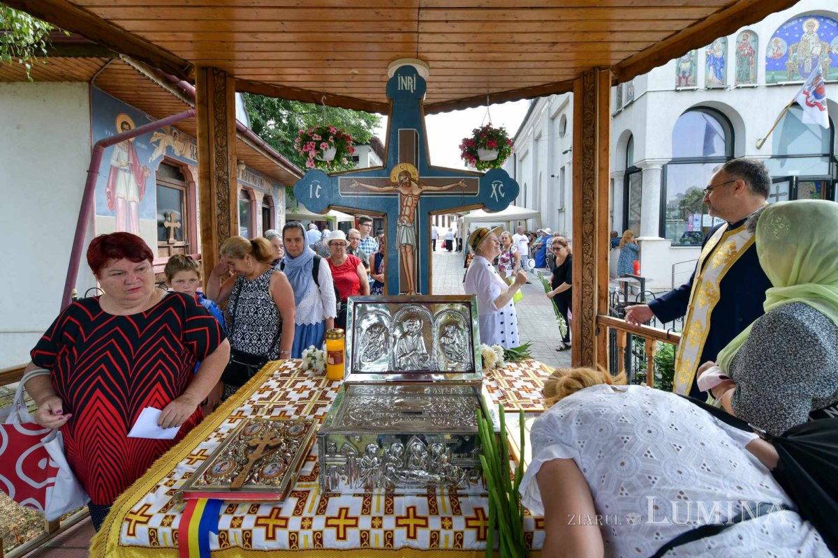 Prinos adus Tămăduitorului Pantelimon în orașul său din Ilfov 221700