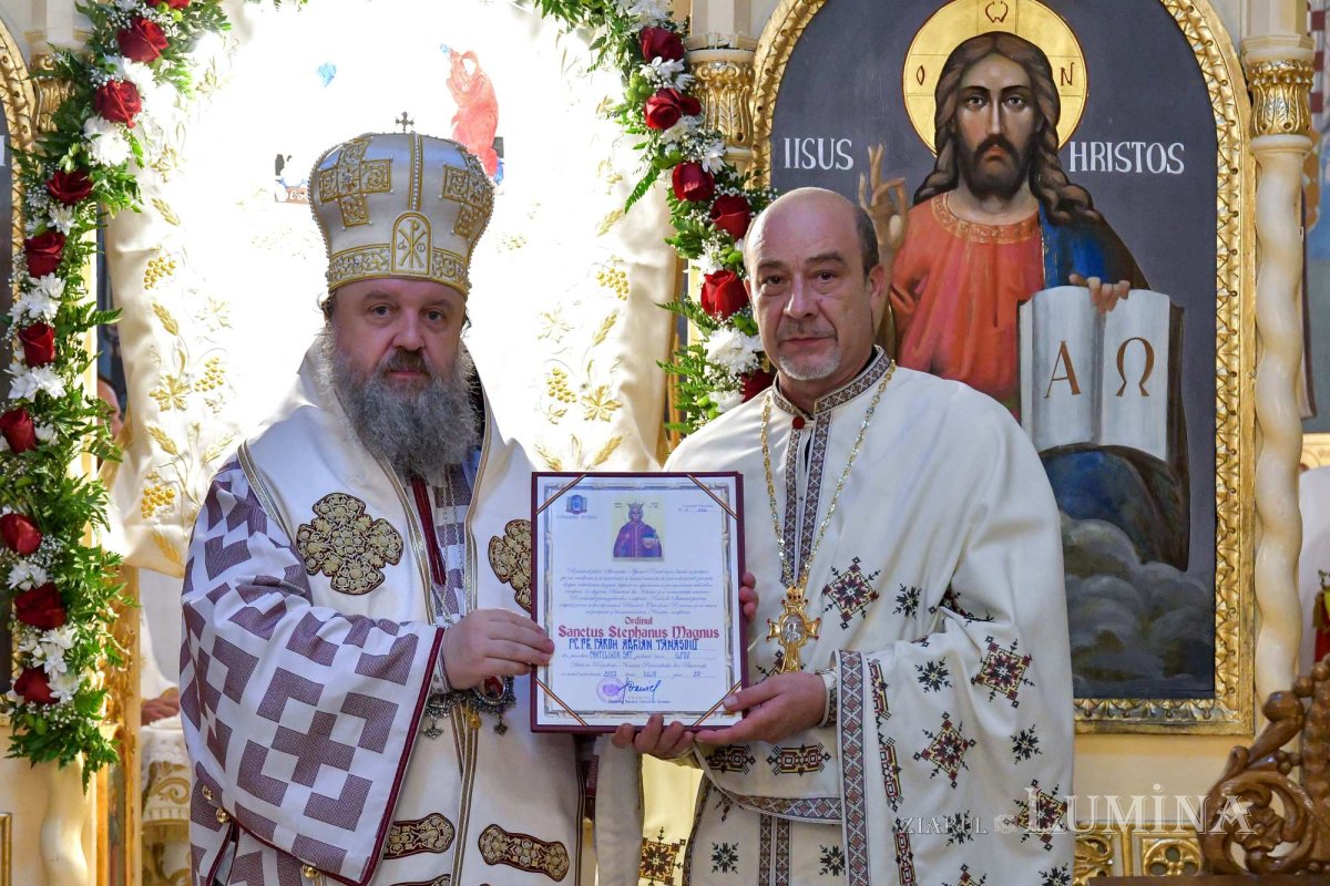 Prinos adus Tămăduitorului Pantelimon în orașul său din Ilfov 221709