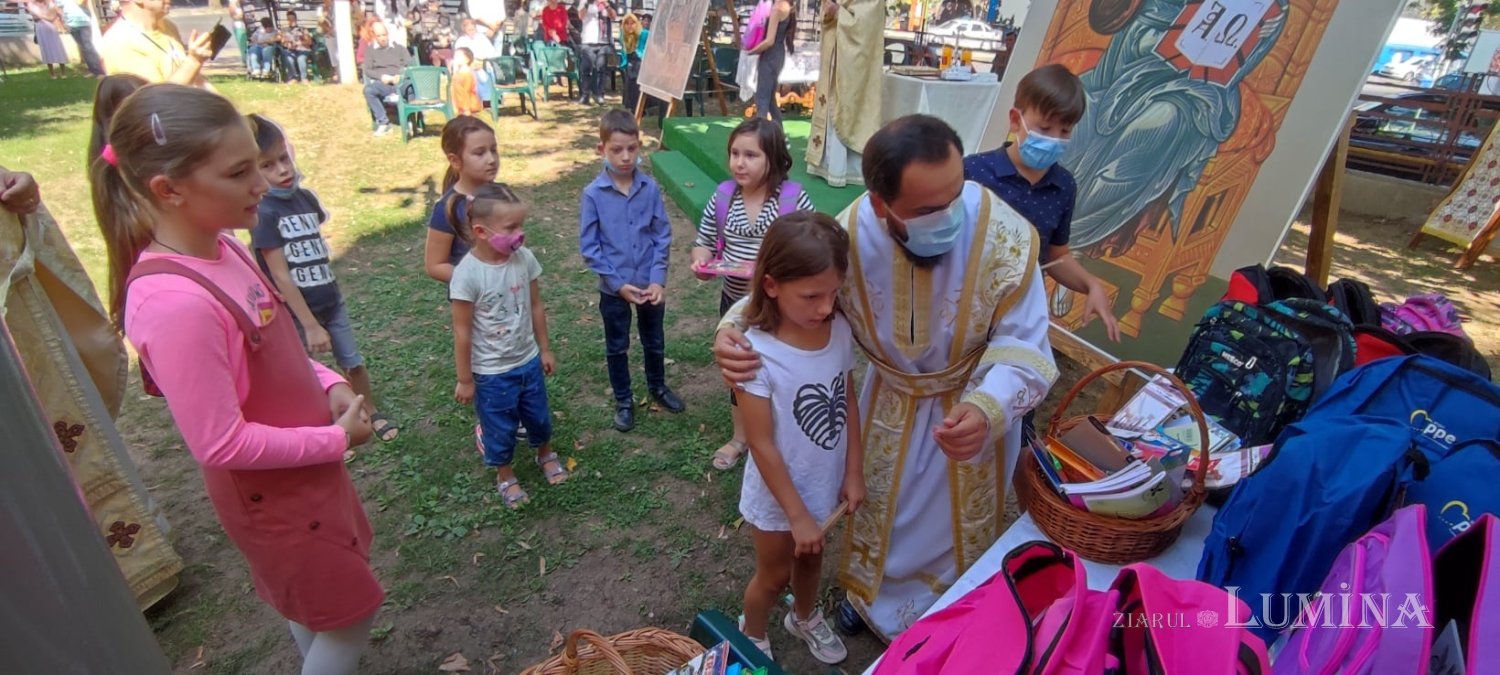 Programul „Ajută un copil să meargă la școală!” la Parohia Iancu Vechi‑Mătăsari  223982