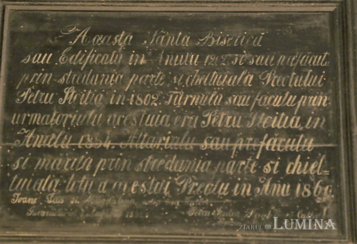 Biserica veche din Gura Râului, peste opt secole de istorie şi spiritualitate 224178