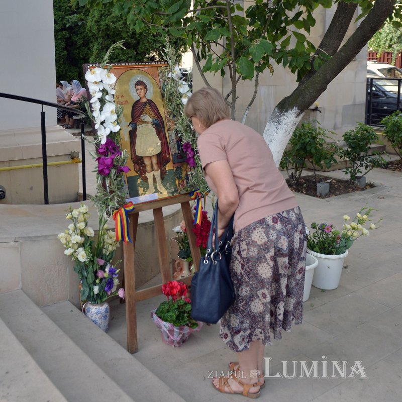 Sfântul Mucenic Fanurie a fost cinstit la biserica sa din Capitală 224337