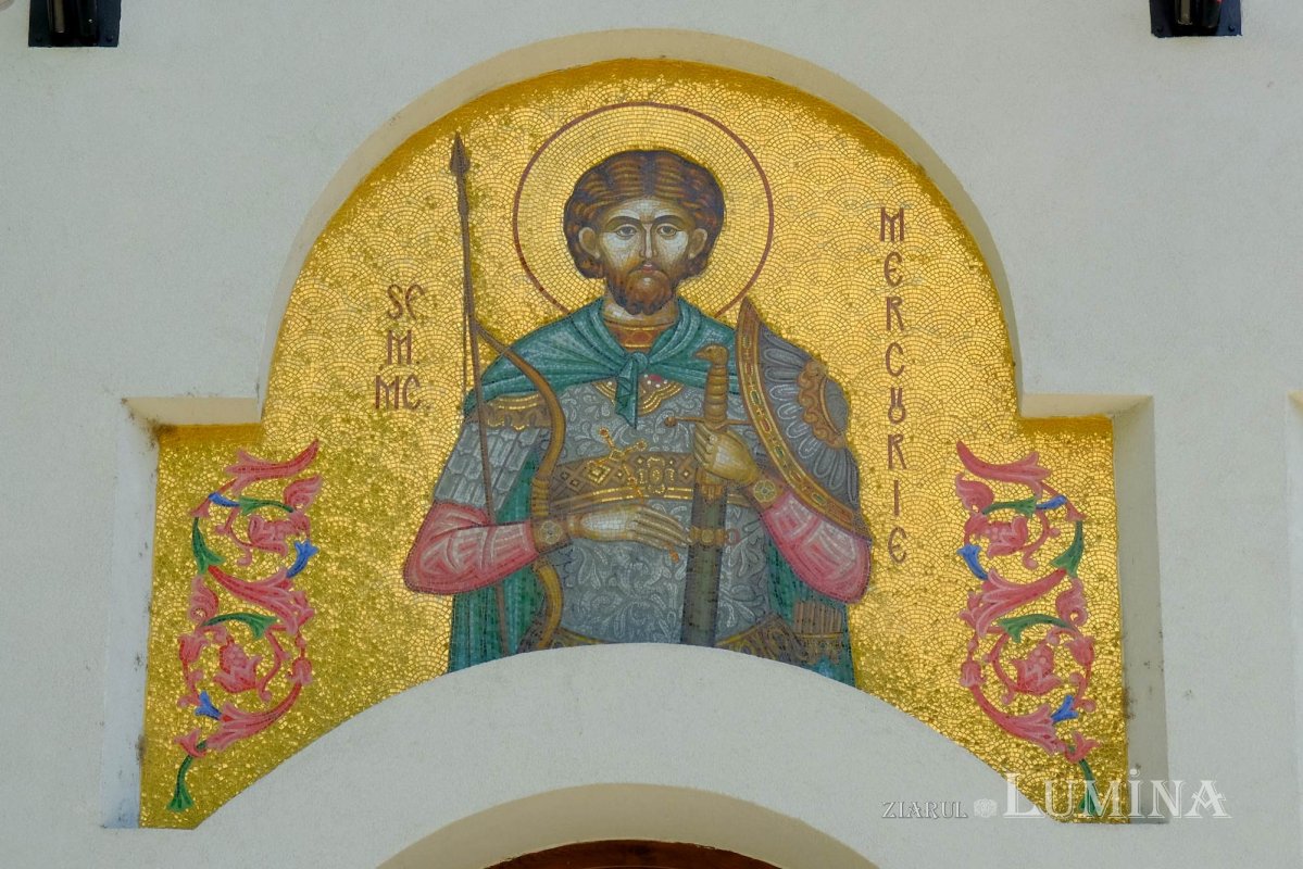 Piatra de temelie a capelei parohiei bucureștene „Sfântul Mercurie” 224351