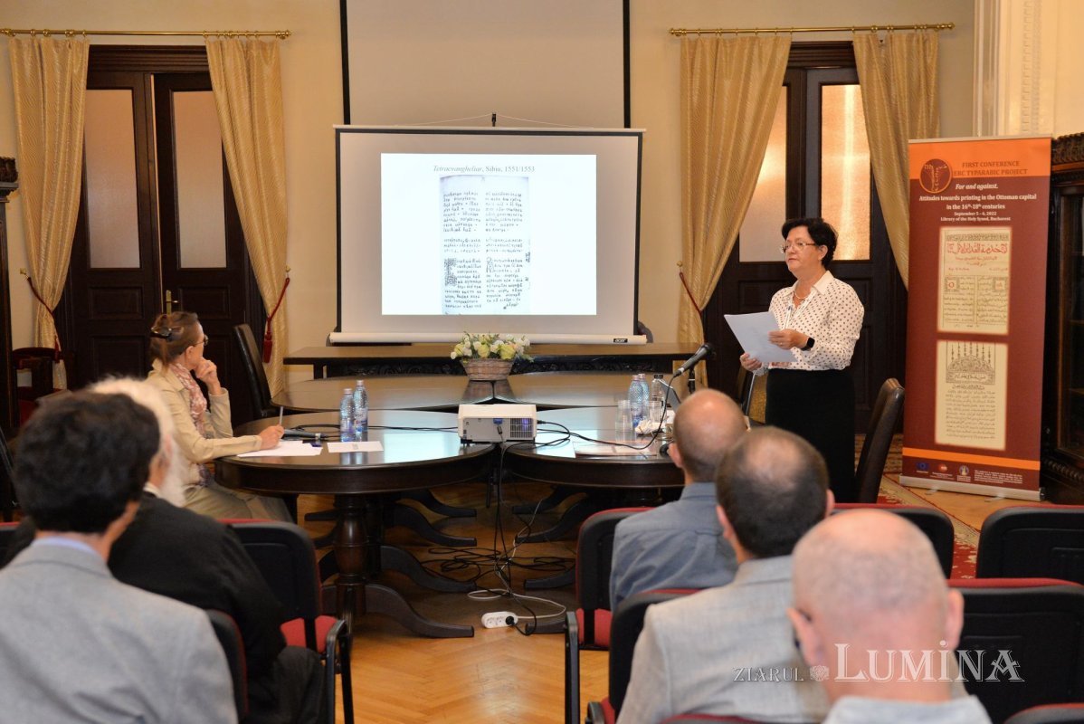 Conferință despre tipărituri arabe din provincii otomane la Biblioteca Sfântului Sinod  225339
