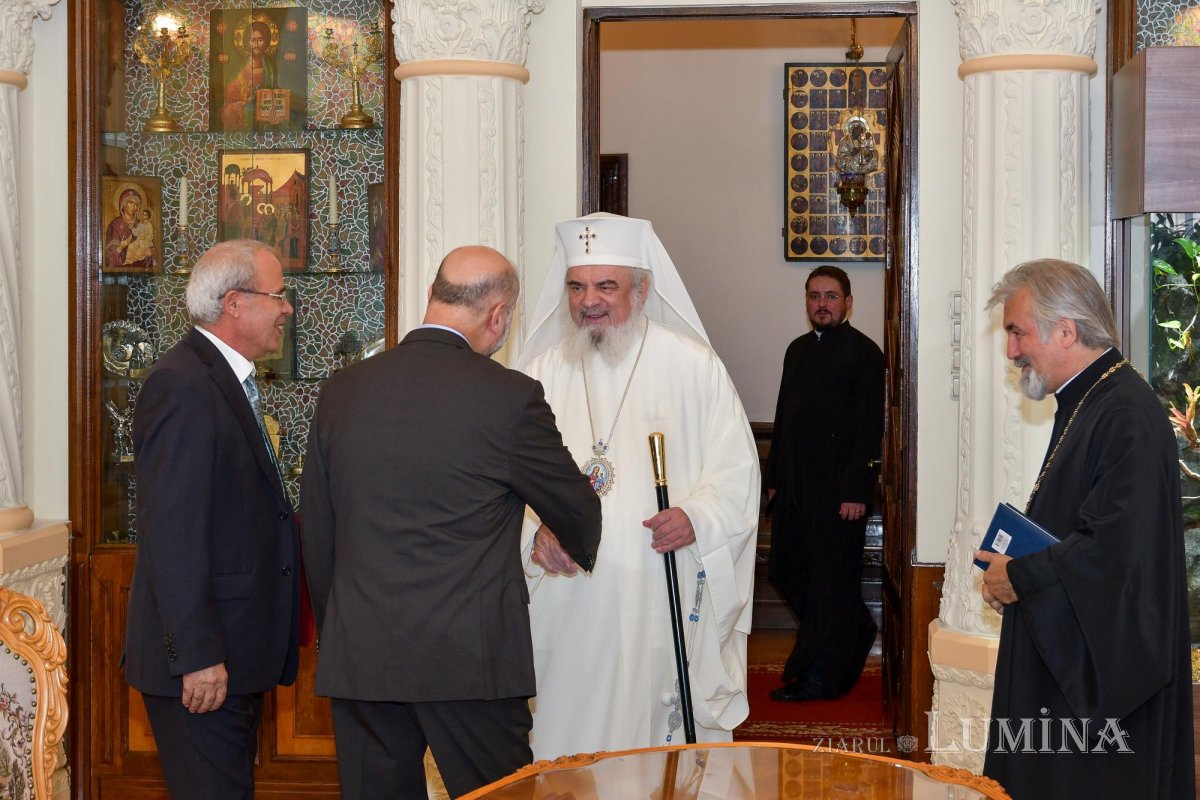 Oficial al statului Palestina în vizită la Patriarhia Română 226148