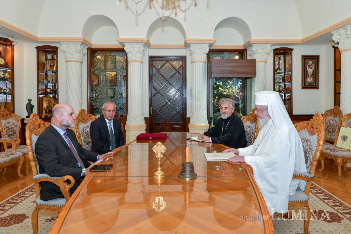 Oficial al statului Palestina în vizită la Patriarhia Română 226152