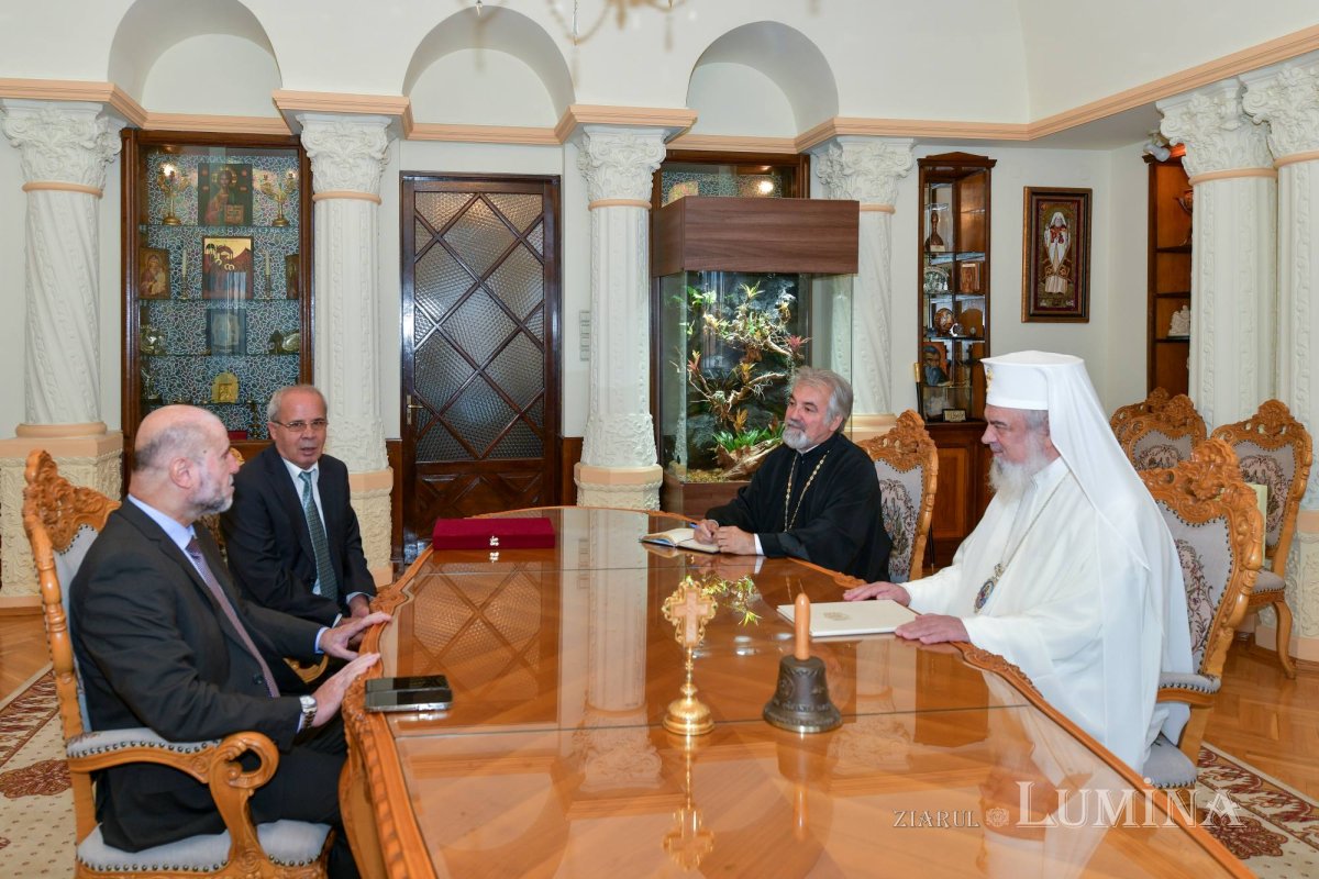 Oficial al statului Palestina în vizită la Patriarhia Română 226155