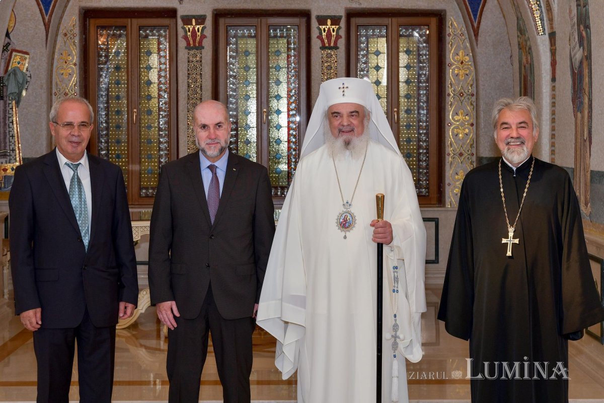 Oficial al statului Palestina în vizită la Patriarhia Română 226161