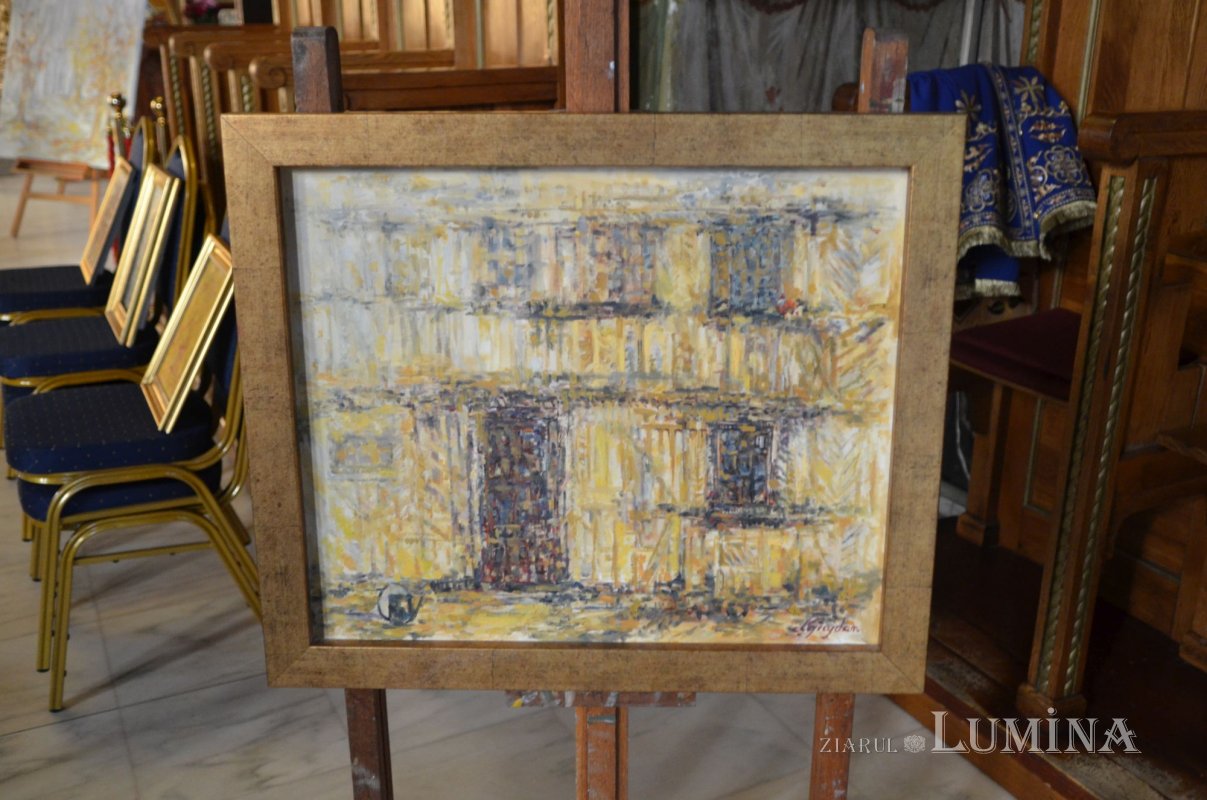 Artist plastic comemorat în Parohia Cotroceni-Răzoare din București 226583