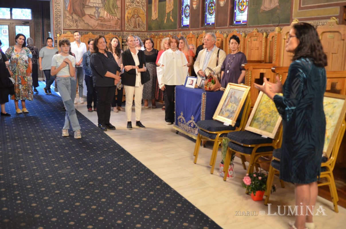 Artist plastic comemorat în Parohia Cotroceni-Răzoare din București 226594