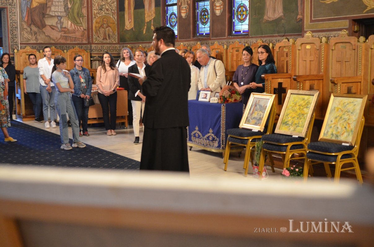 Artist plastic comemorat în Parohia Cotroceni-Răzoare din București 226597