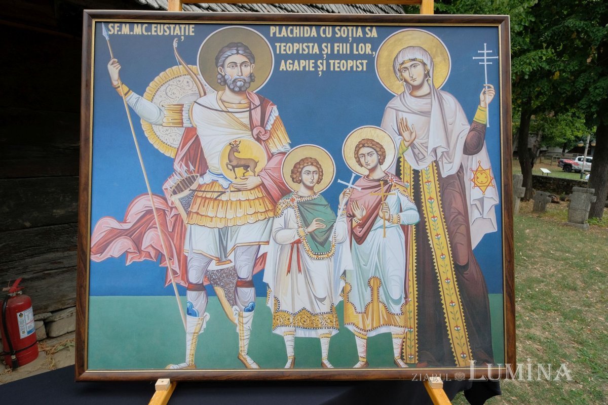 Procesiune cu moaștele Sfântului Eustație la Muzeul Național al Satului 226694