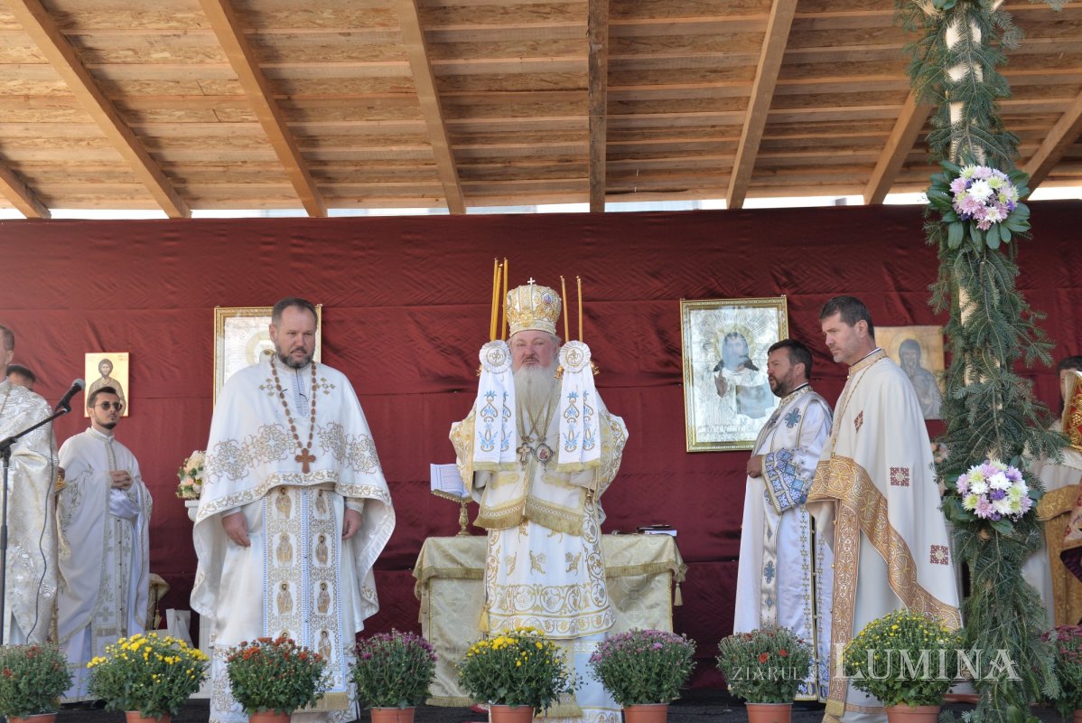 Binecuvântarea lucrărilor de la biserica Parohiei Dâmbu, Prahova 227313