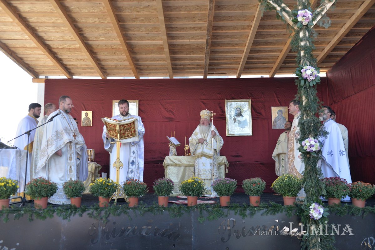 Binecuvântarea lucrărilor de la biserica Parohiei Dâmbu, Prahova 227317