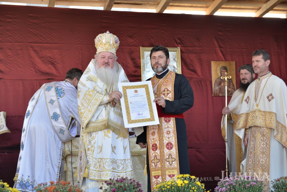 Binecuvântarea lucrărilor de la biserica Parohiei Dâmbu, Prahova 227318