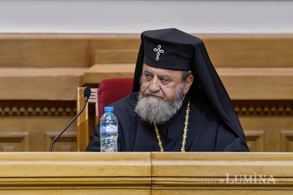 Membrii Sfântului Sinod s-au reunit în ședință de lucru la Palatul Patriarhiei 227971