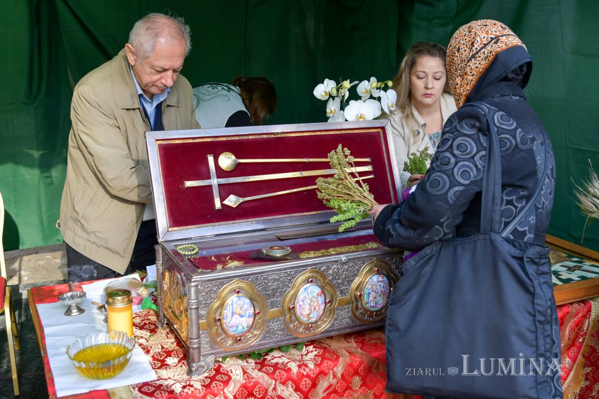 Mucenicii Ciprian și Iustina, pomeniți la biserica lor din Capitală 228297