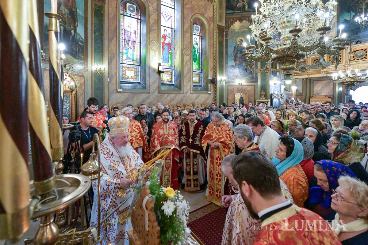 Mucenicii Ciprian și Iustina, pomeniți la biserica lor din Capitală 228315