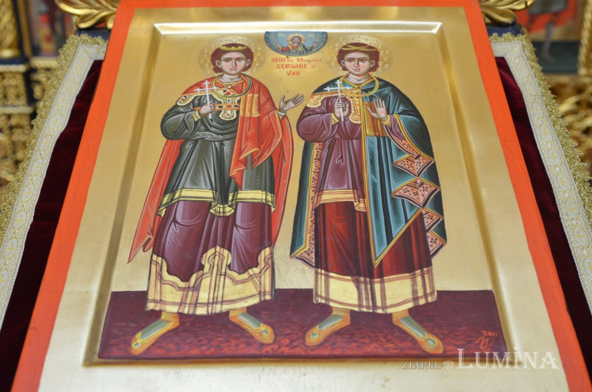 Cinstirea Sfinților Serghie și Vah la biserica Palatului Cotroceni 228801