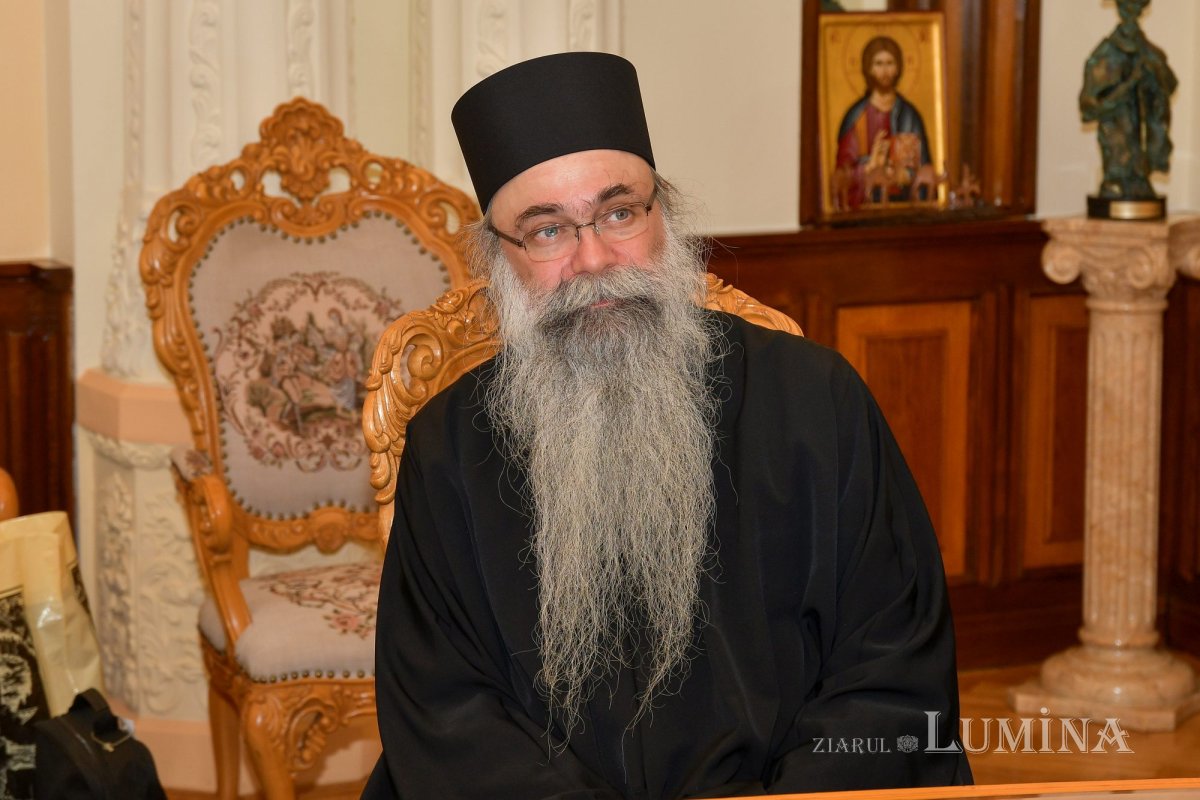 Stareţul Mănăstirii Vatoped în vizită la Reşedinţa Patriarhală 229312