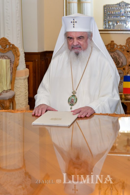 Stareţul Mănăstirii Vatoped în vizită la Reşedinţa Patriarhală 229315