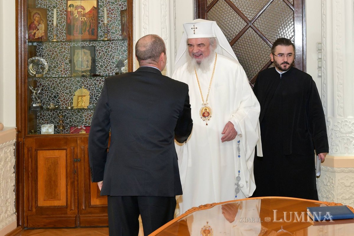 Ambasadorul Statului Israel la Bucureşti în vizită de prezentare la Patriarhia Română 229539