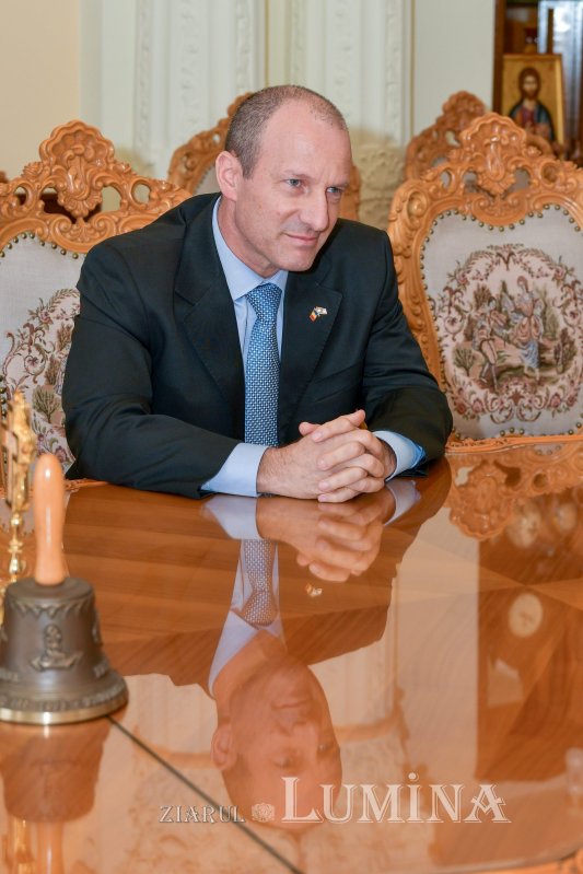 Ambasadorul Statului Israel la Bucureşti în vizită de prezentare la Patriarhia Română 229541