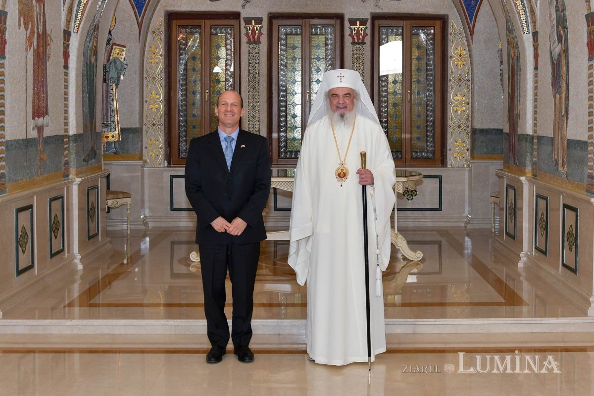 Ambasadorul Statului Israel la Bucureşti în vizită de prezentare la Patriarhia Română 229545