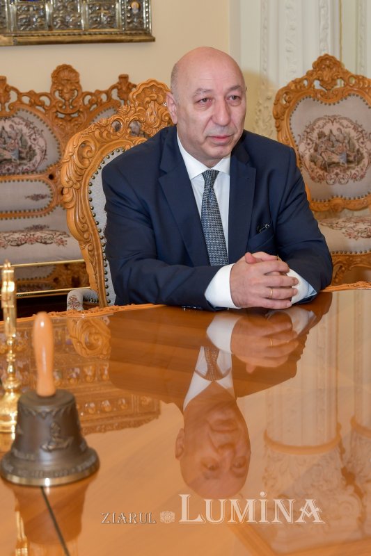 Vizită la Patriarhia Română a ambasadorului Republicii Georgia la Bucureşti 230635